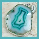 190ct Blue Onyx Round Gemstone 925 Sterling Silver Wrapped Pendant