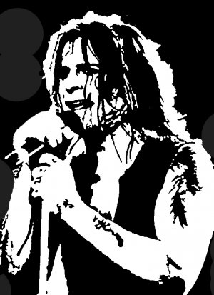 Ozzy Osbourne Acylic Pop Art Painting