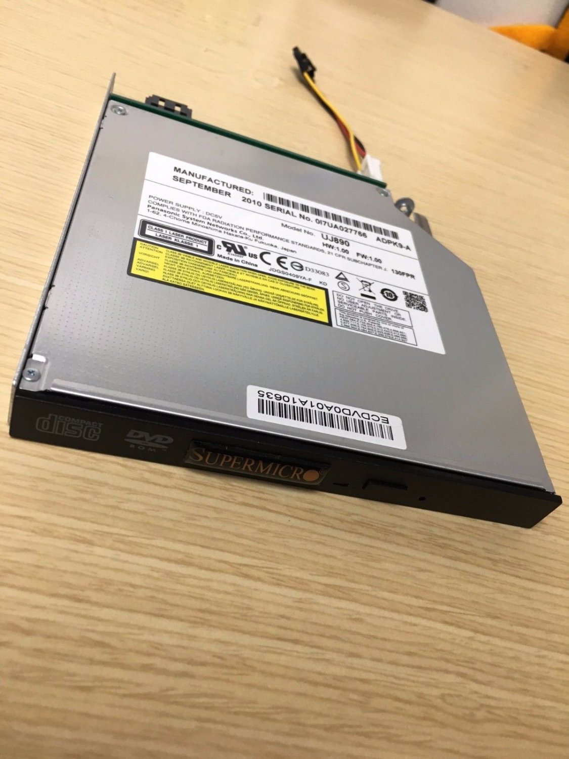 Supermicro не видит диски sata