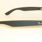 RAY BAN Sunglasses Matte Black Rubber WAYFARER RB 2132 622 G-15 Glass 55mm