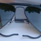 New Ray Ban Sunglasses AVIATOR OUTDOORSMAN  Black  RB 3030 L9500 G-15 Glass Lens