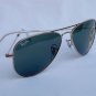 New RAY BAN Sunglasses AVIATOR SMALL METAL Gold RB 3044 L0207 52mm G-15 Lens