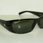 New RAY BAN Sunglasses  Black Frame  RB 4057 W3348  Polarized Lenses