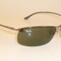 New RAY BAN Sunglasses TOP BAR Gunmetal Frame RB 3183 004/71 Gray/Green Lenses
