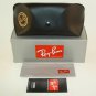 New RAY BAN Sunglasses BALORAMA Black Frame RB 4089 601/58 Glass POLARIZED Green