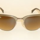New RAY BAN Sunglasses Clubmaster Aluminum Bronze RB 3507 139/85  Gradient Brown
