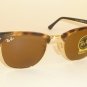 New RAY BAN Clubmaster Tortoise Frame RB 3016 1160 B-15 Brown Lenses 49mm