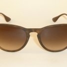 New RAY BAN Erika  Sunglasses Tortoise Frame  RB 4171 865/13 Gradient Brown 54mm