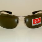 New RAY BAN Sunglasses  Gunmetal  Frame  RB 3379 004/58  Glass Polarized  Lenses
