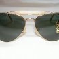 New RAY BAN Sunglasses AVIATOR Gold OUTDOORSMAN II RB 3029 L2112 G-15 Lens 62mm