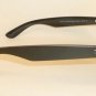 RAY BAN New WAYFARER Black On Transparent RB 2132 6052/58 Polarized Green 55mm