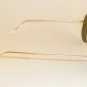 New RAY BAN Aviator Matte Gold Frame RB 3025 112/4L Polarized Blue Mirror 58mm