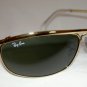 RAY BAN Sunglasses PREDATOR OLYMPIAN Gold Frame RB 3119 001 G-15 Lenses 59mm
