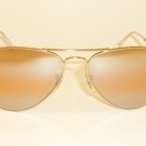 New RAY BAN  Aviator Sunglasses  Gold  RB 3025 001/4F  Photochromic Lenses  58mm