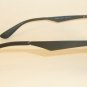 New RAY BAN Wayfarer Flat Metal Sunglasses Black Frame RB 3521 006/71 Green Lens