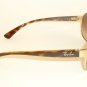 New RAY BAN Sunglasses Gold Frame RB 3386 001/13 Gradient Brown Lenses 63mm