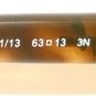 New RAY BAN Sunglasses Gold Frame RB 3386 001/13 Gradient Brown Lenses 63mm