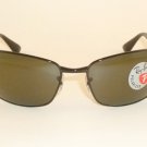 New RAY BAN Sunglasses Black Frame  RB 3478 002/58  Glass Polarized Lenses  60mm
