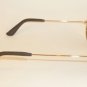 New RAY BAN Aviator Gold Outdoorsman Leather RB 3422Q 001/51 Gradient Brown 58mm