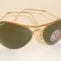 New RAY BAN  FOLDING  Aviator  Gold Frame  RB 3479 001/58  Polarized Lenses 55mm