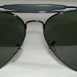 New RAY BAN Sunglasses Black AVIATOR Outdoorsman II RB 3029 L2114 G-15 Glass