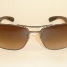 New RAY BAN Sunglasses  Matte Gunmetal Frame  RB 3522 029/13 Gradient Brown 64mm