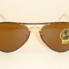 New RAY BAN Sunglasses  FULL COLOR Gold Tortoise  RB 3025JM 001  B-15 Brown 58mm