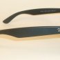 New RAY BAN Justin Sunglasse Matte Black Rubber RB 4165 622/55 Blue Mirror 54mm