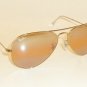 New RAY BAN Aviator Sunglasses Gold RB 3025 001/4F Photochromic Lenses 55mm