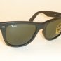New RAY BAN Original WAYFARER Sunglasses RB 2140A 901S Matte Black Frame 54mm