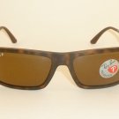 New  RAY BAN Sunglasses Tortoise Frame  RB 4214 6092/83  Polarized Brown Lenses