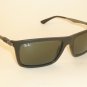 New RAY BAN Sunglasses Matte Black Frame RB 4214 601S/71 Green Lenses