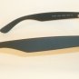 New RAY BAN Justin Sunglasse Matte Black Rubber RB 4165 622/6G Grey Mirror 51mm