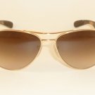 New  RAY BAN  Sunglasses  Gold Frame  RB 3509 001/13  Gradient Brown Lenses