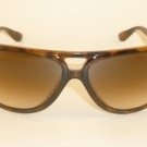New  RAY BAN  Sunglasses  Tortoise Frame  RB 4162 710/51  Gradient Brown Lenses