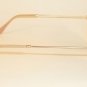 RAY BAN Sunglasses ROUND METAL Matte Gold Frame RB 3447 112/51 Gradient Brown