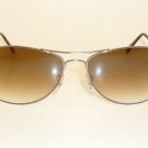 New RAY BAN Sunglasses COCKPIT Gunmetal  RB 3362 004/51 Brown Gradient Lens 56mm