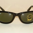 New RAY BAN  Original WAYFARER Sunglasses  RB 2140 901  Black Frame  47mm  Small