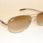 New RAY BAN Sunglasses TECH RB 8301 004/51 Glass Gradient Brown Lenses