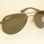 New  RAY BAN  Sunglasses  Matte Gunmetal Frame  RB 3523 029/9A  Polarized Lenses