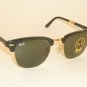New RAY BAN Sunglasses  Folding Clubmaster Black Frame  RB 2176 901  G-15 Lenses