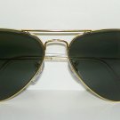 New  RAY BAN  AVIATOR  Sunglasses  GOLD FRAME  RB 3025 W3234  Medium/Small  55mm