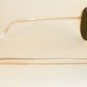 New RAY BAN Aviator Matte Gold Frame RB 3025 112/4D Polarized Orange Mirror 55mm