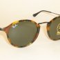 New  RAY BAN  Sunglasses  Tortoise Frame  RB 2447 1157  G-15  Glass Green Lenses
