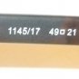 New RAY BAN Clubmaster Matte Tortoise RB 3016 1145/17 Blue Mirror Lenses 49mm