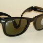 New RAY BAN Sunglasses FOLDING WAYFARER RB 4105 601/58 Polarized Green 54mm