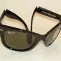 New RAY BAN Sunglasses FOLDING WAYFARER RB 4105 601/58 Polarized Green 54mm