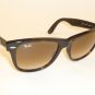 New RAY BAN Original Wayfarer Tortoise Frame RB 2140 902/51 Gradient Brown 54mm