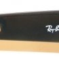 New RAY BAN Justin Sunglasses Shiny Black Frame RB 4165 601/71 Green Lenses 54mm