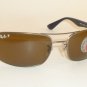 New RAY BAN Sunglasses Matte Gunmetal Frame RB 3445 029/57 Polarized Brown  64mm